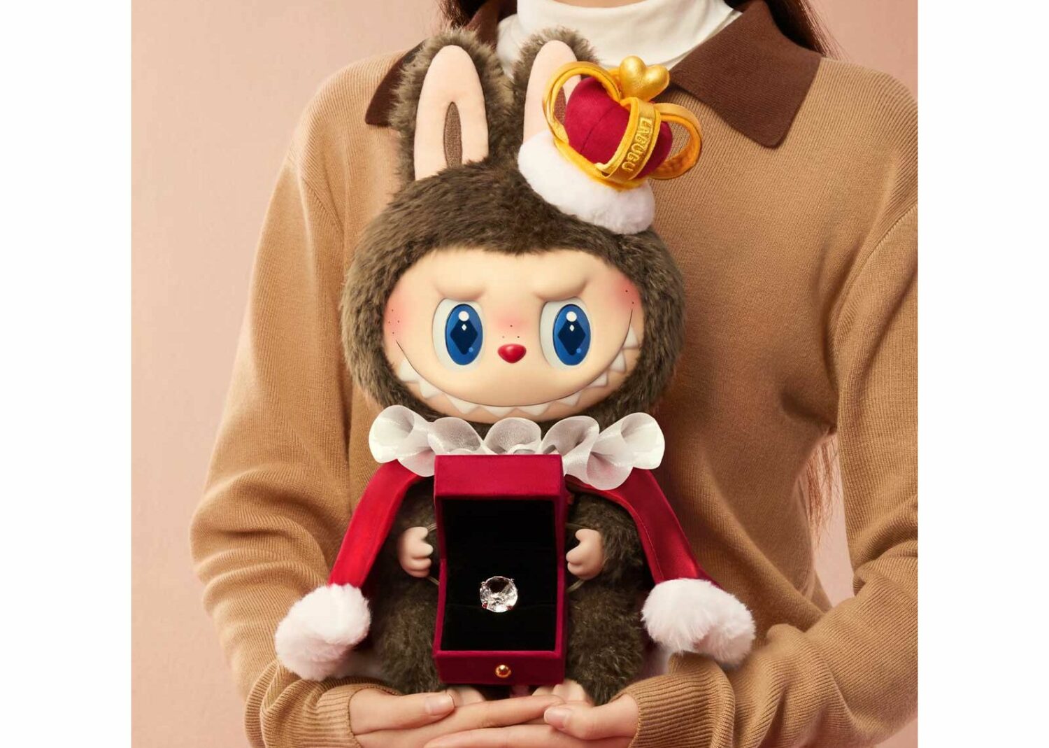 pop mart labubu the monsters let's checkmate series vinyl plush doll