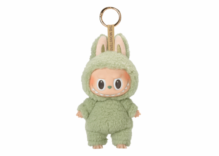 pop mart labubu the monsters tasty macarons green grape vinyl plush pendant