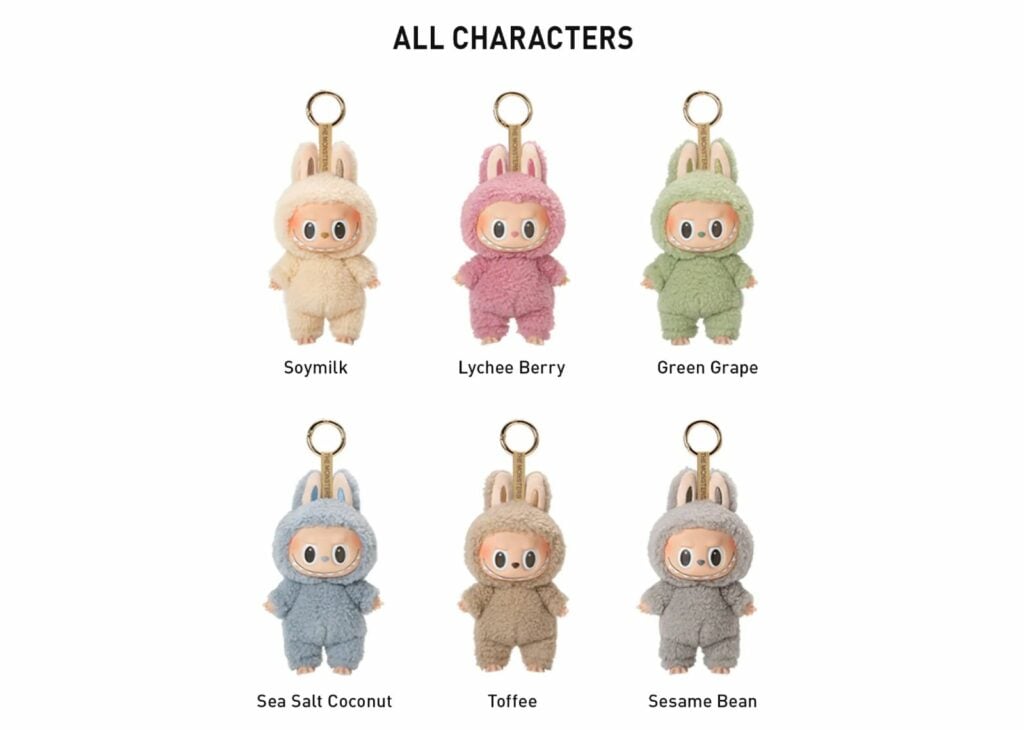 Pop Mart Labubu The Monsters Tasty Macarons Vinyl Face Sealed Case