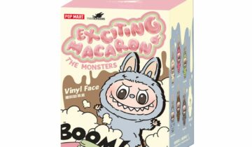 Pop Mart Labubu The Monsters Tasty Macarons Vinyl Plush Pendant Single Blind Box