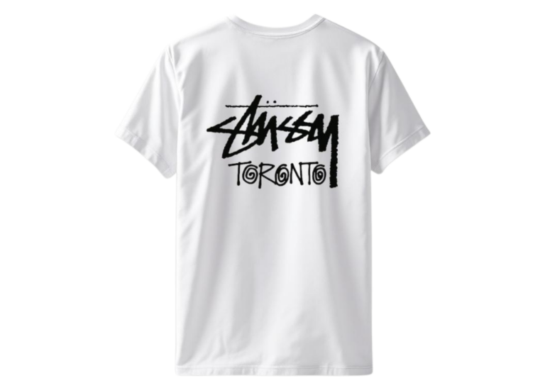 stüssy toronto exclusive tee white