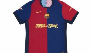 FC Barcelona x Travis Scott Limited Edition 2024/25 Jersey Blue / Scarlet