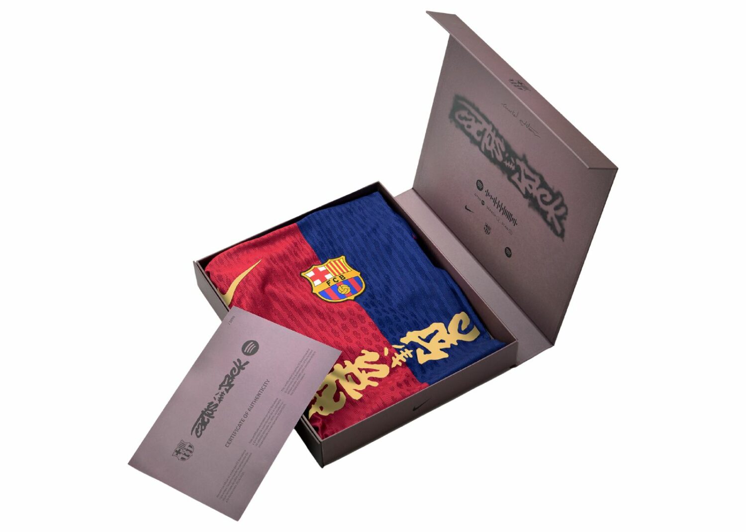 fc barcelona x travis scott limited edition 2024/25 jersey blue / scarlet