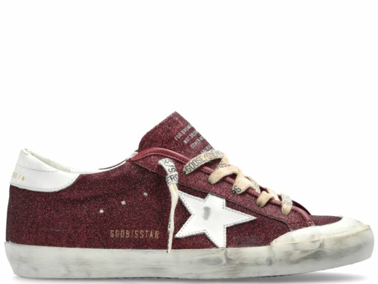 golden goose super star penstar burgundy