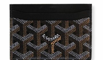 Goyard Saint Sulpice Black Card Holder