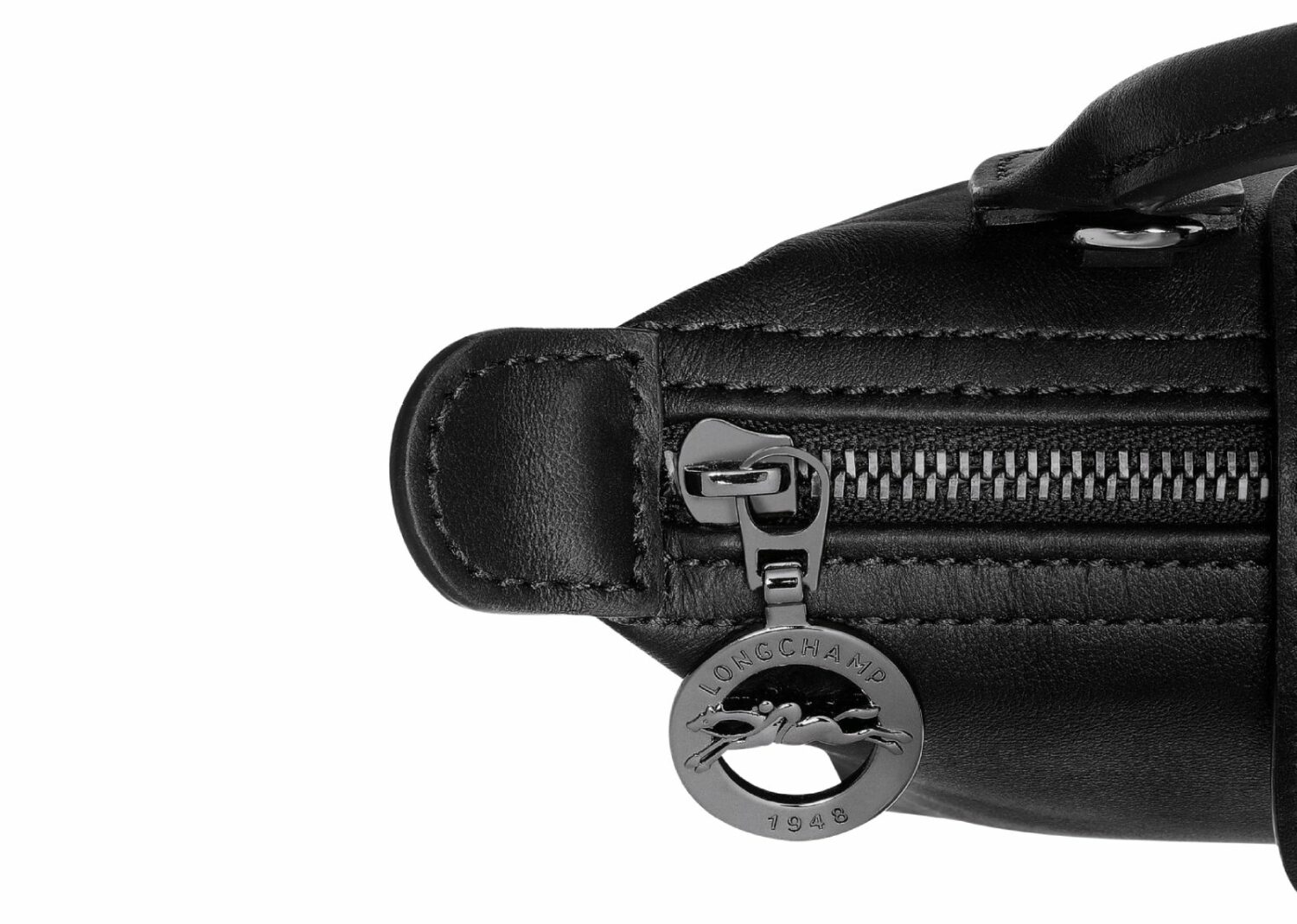 longchamp le pliage xtra xs pouch leather black