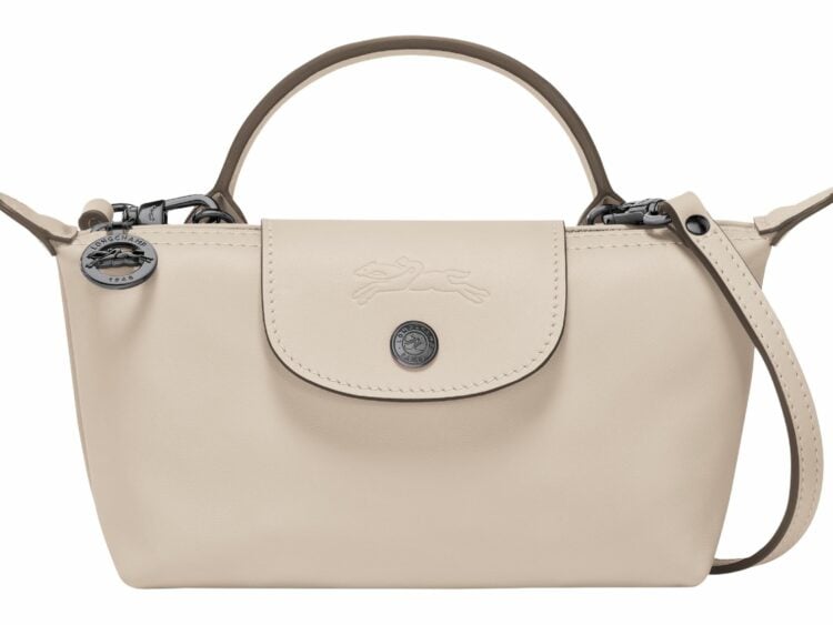 longchamp le pliage xtra xs pouch leather paper