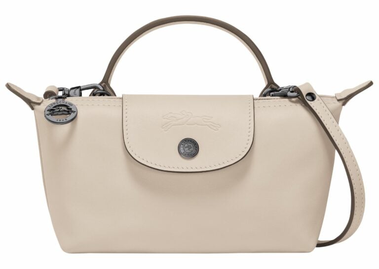 longchamp le pliage xtra xs pouch leather paper