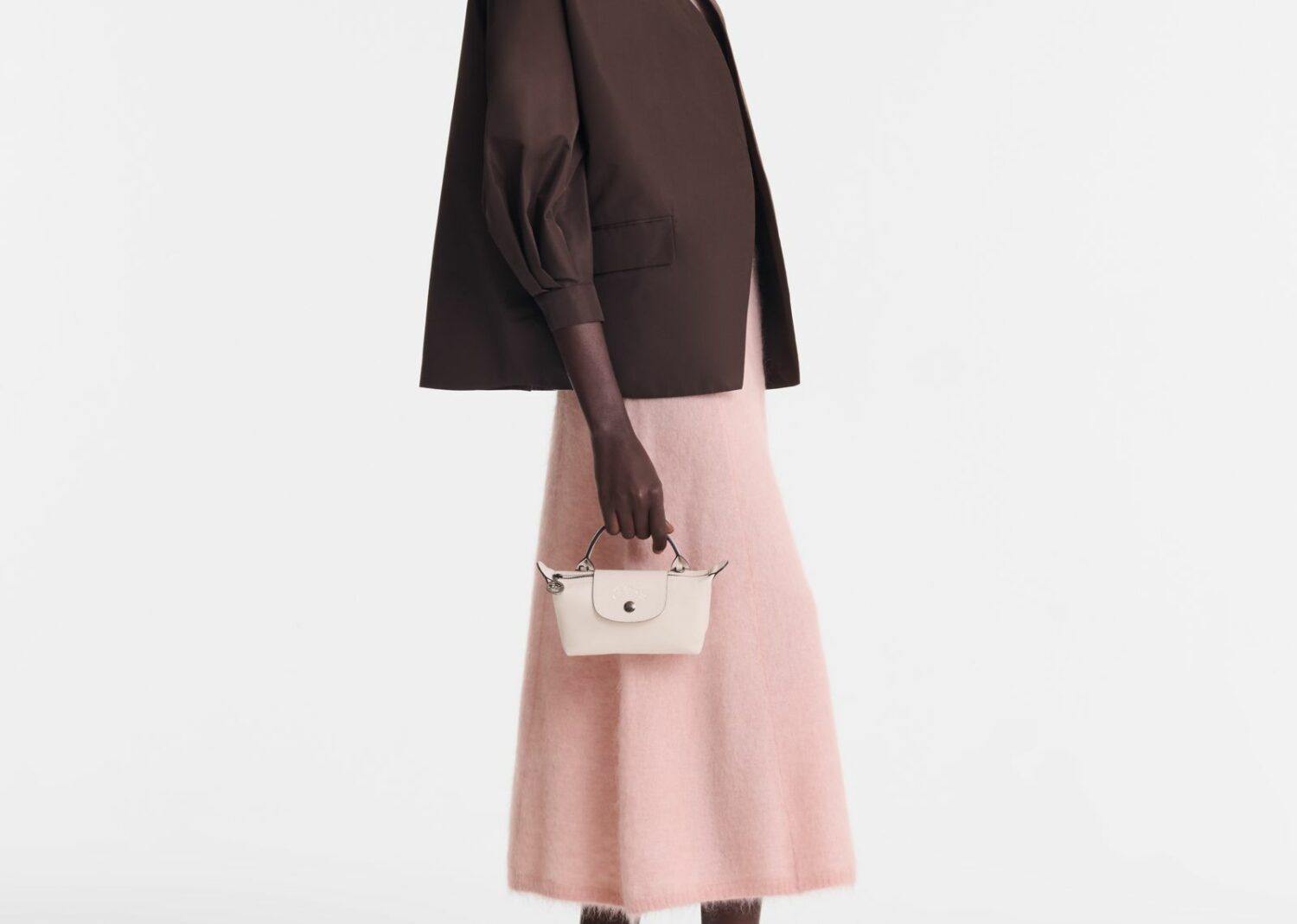 longchamp le pliage xtra xs pouch leather paper