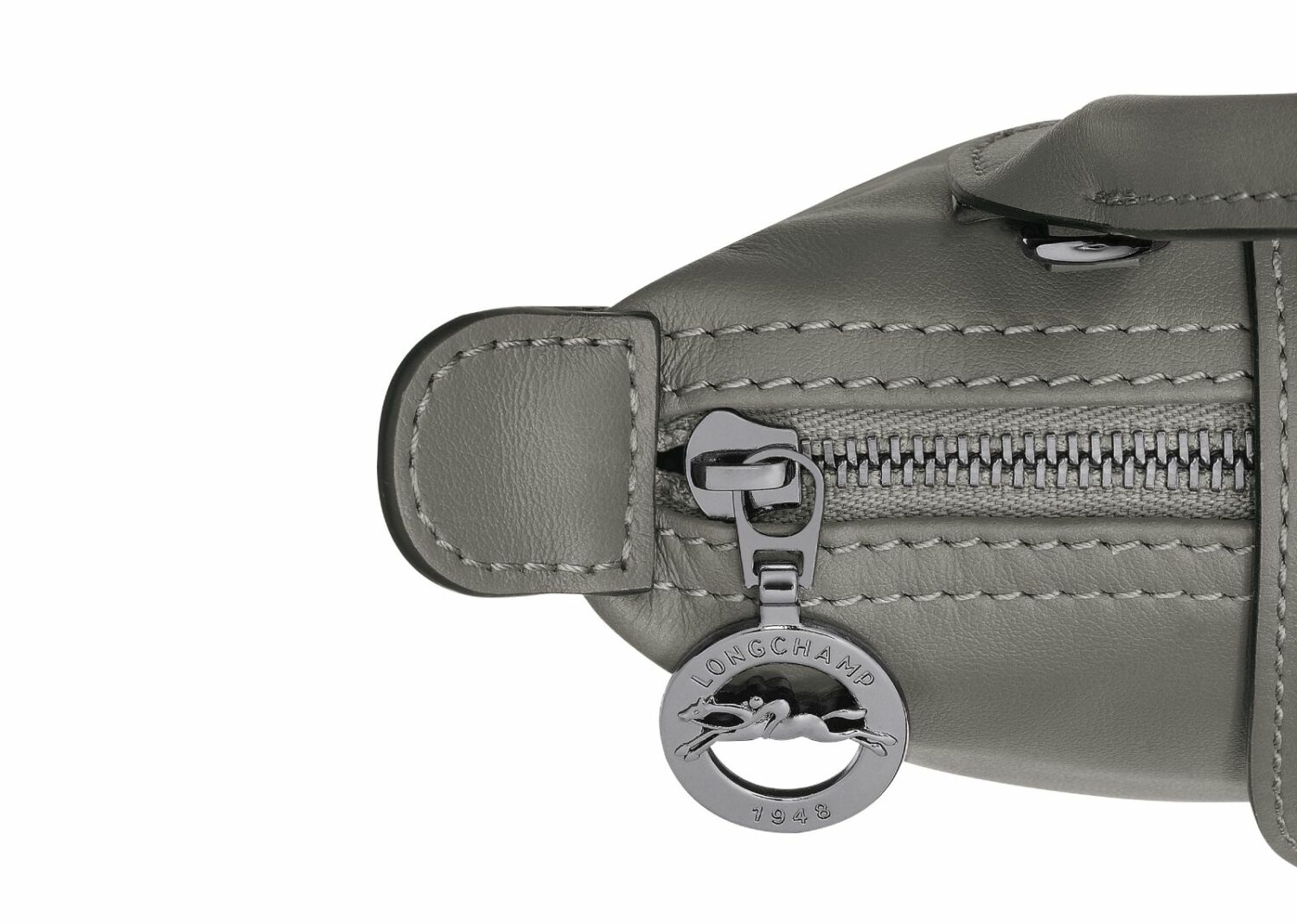 longchamp le pliage xtra xs pouch leather turtledove