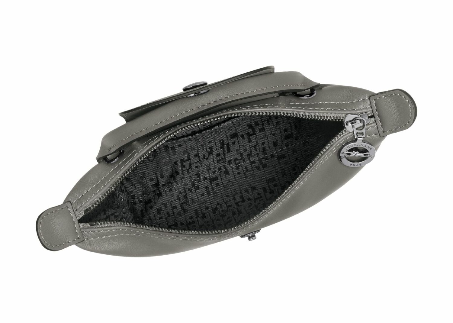 longchamp le pliage xtra xs pouch leather turtledove