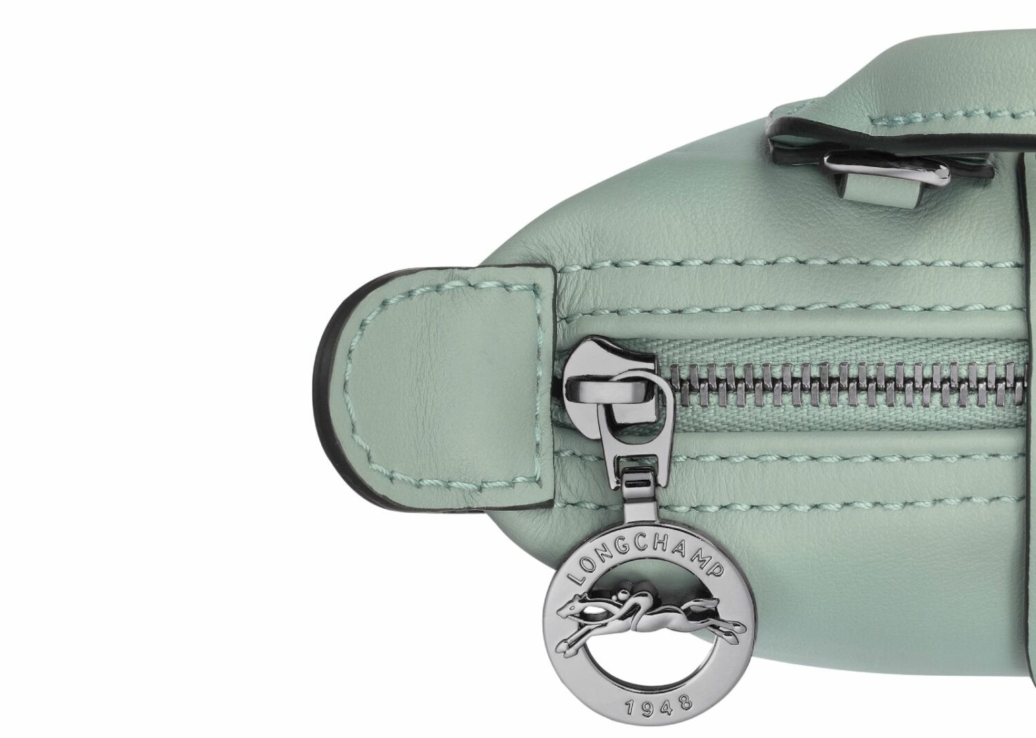 longchamp le pliage xtra xs pouch leather vervain