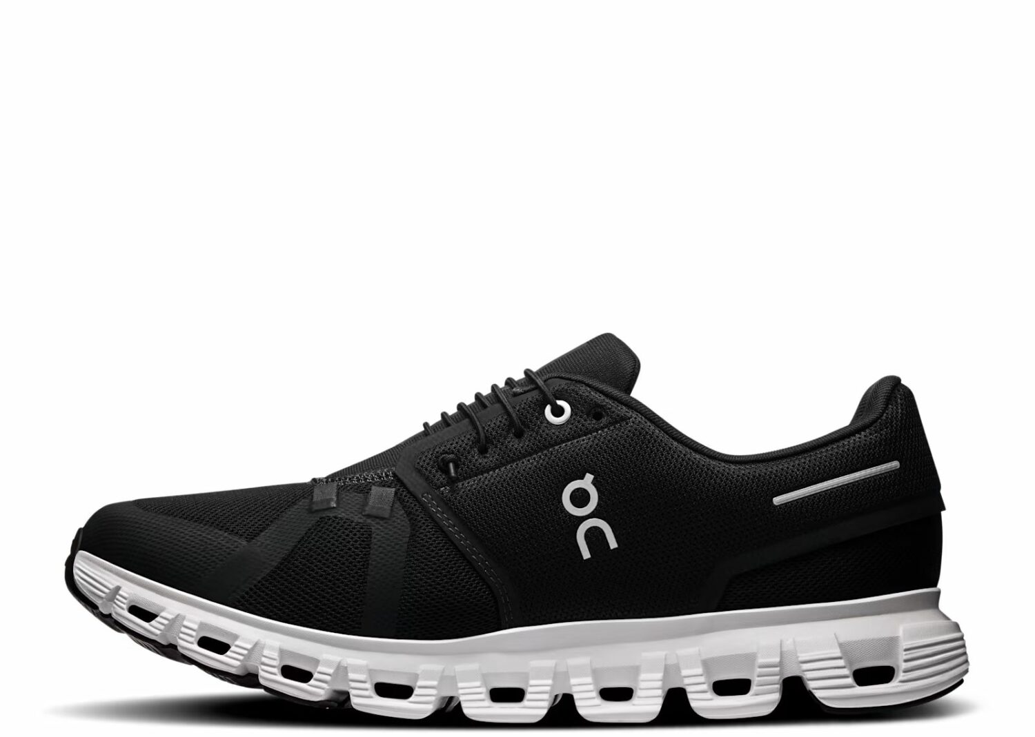 on running cloud 6 black white