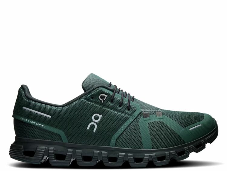 on running cloud 6 evergreen black