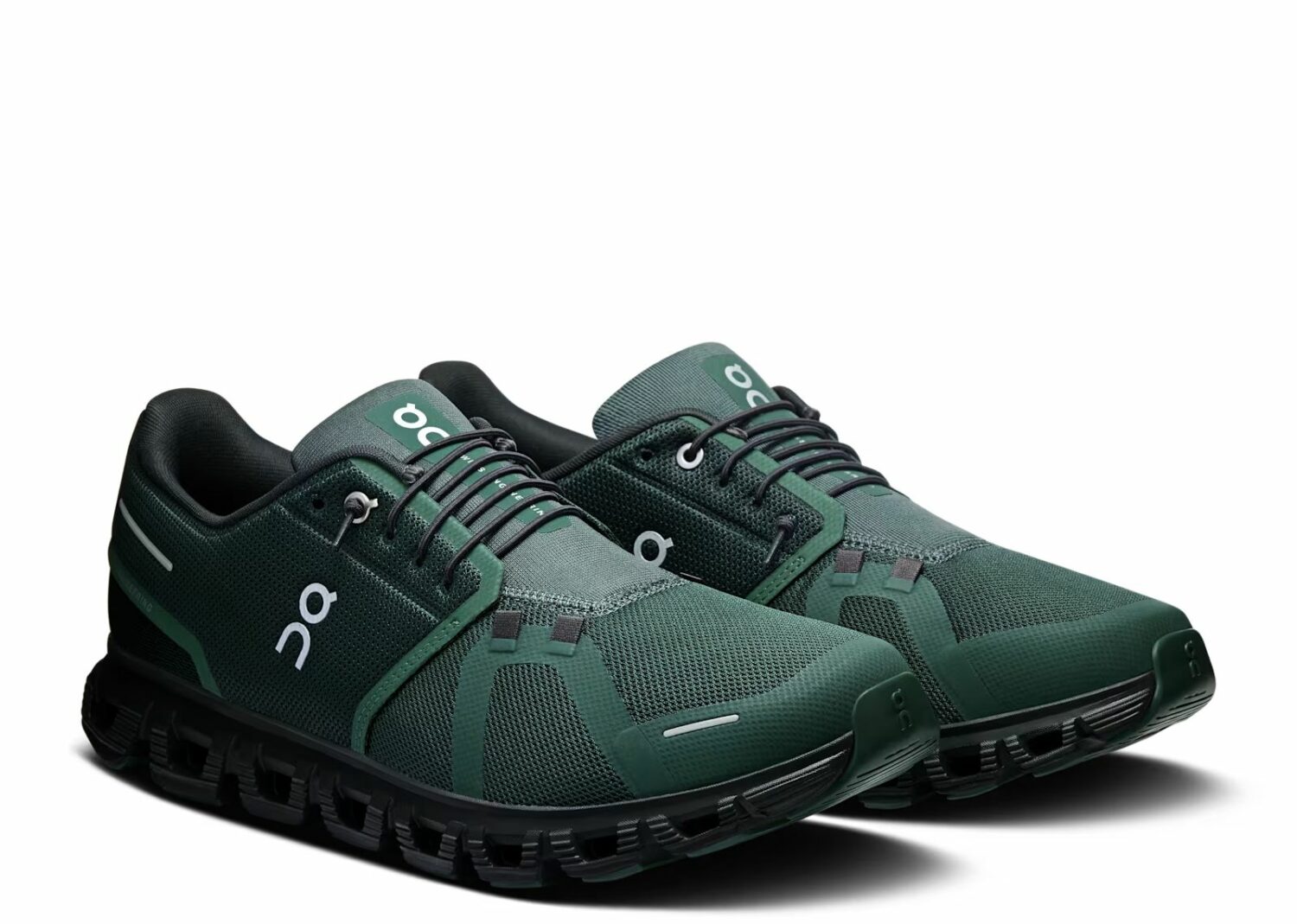 on running cloud 6 evergreen black