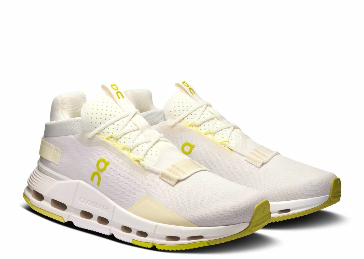 on running cloudnova 2 white limelight