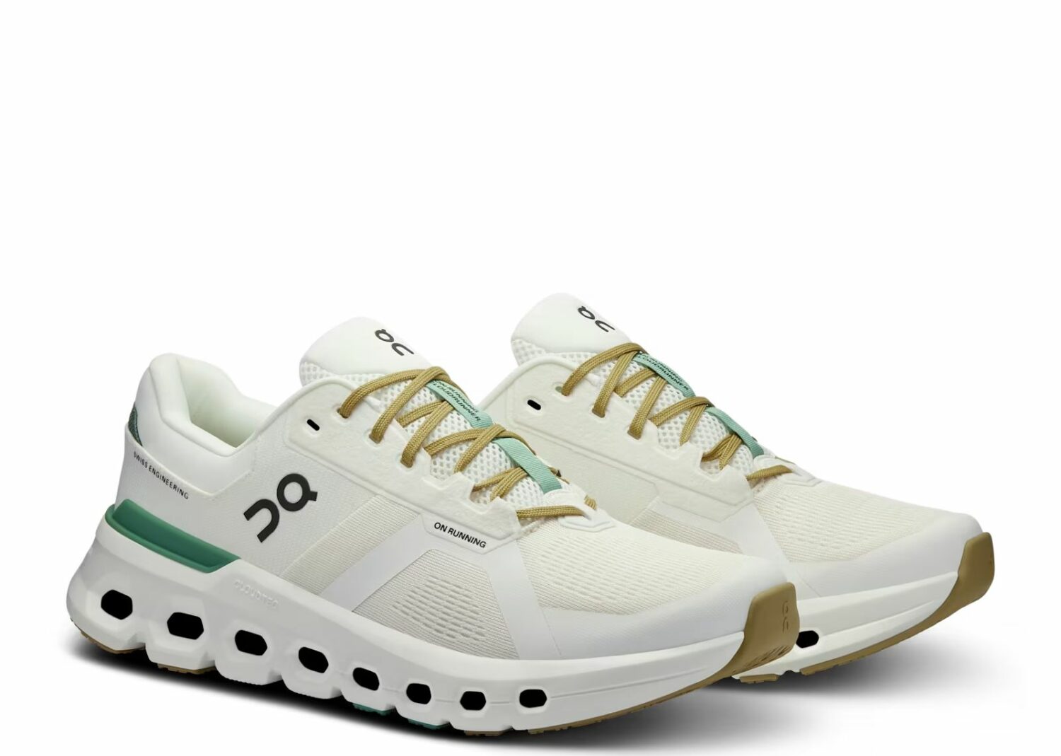 on running cloudrunner 2 white green