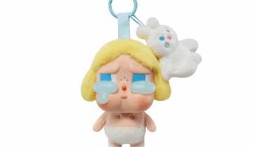 Pop Mart CryBaby Crying Again Series Baby Blonde (Super Secret Edition) Vinyl Face Plush