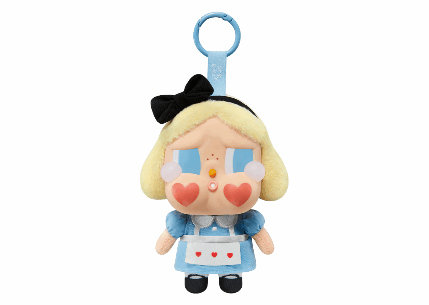 pop mart crybaby crying again series she's alice vinyl face plush