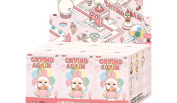 Pop Mart CryBaby Crying Again Series Vinyl Face Plush Sealed Case (6 Blind Box)