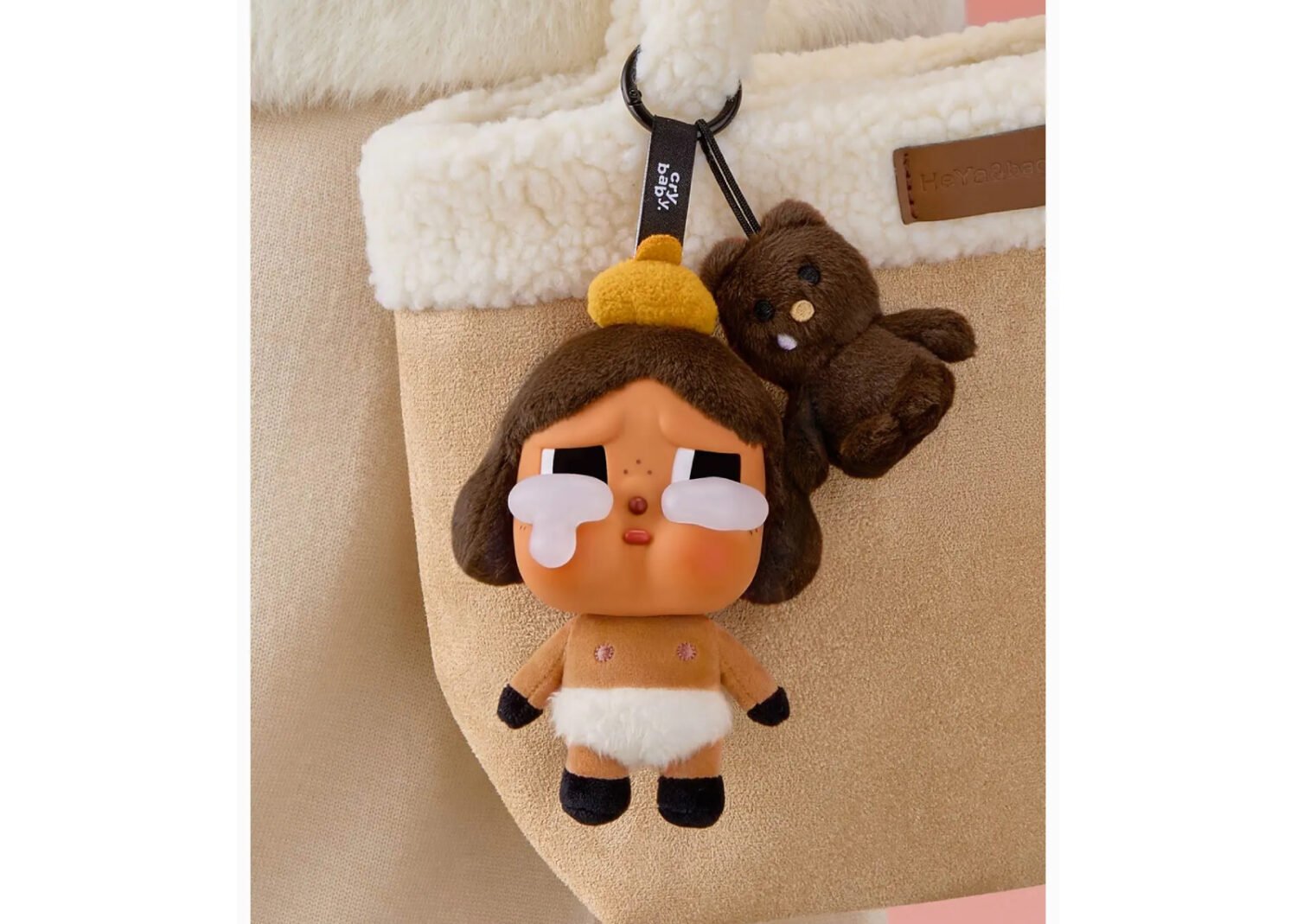 pop mart crybaby crying again series vinyl face plush sealed case (6 blind box)