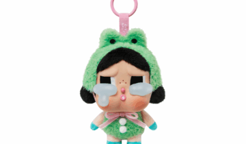 Pop Mart CryBaby Crying Again Series What A Frog Vinyl Face Plush