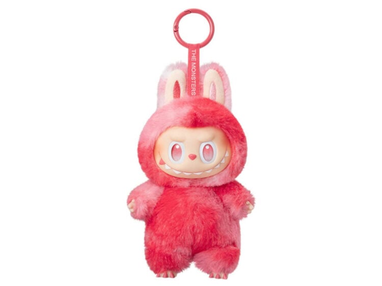 pop mart labubu the monsters big into energy series love vinyl plush pendant
