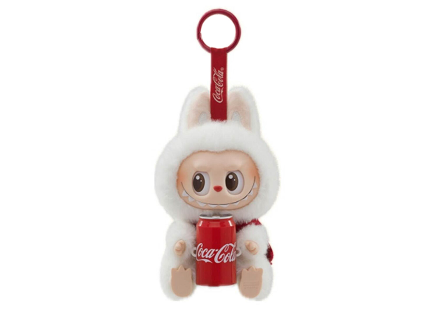 pop mart labubu the monsters coca cola series happy factor vinyl plush figure