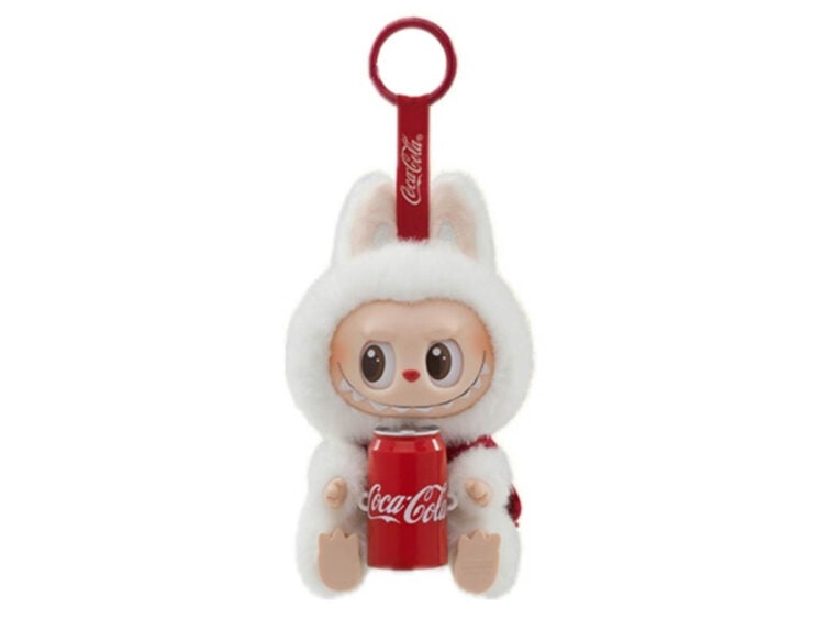 pop mart labubu the monsters coca cola series happy factor vinyl plush figure