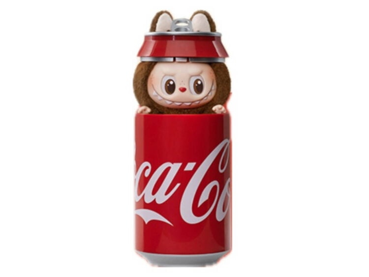 pop mart labubu the monsters coca cola series mysterious guest vinyl plush figure