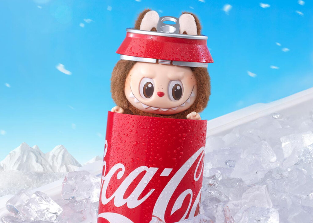 Pop Mart Labubu The Monsters Coca Cola Series Mysterious Guest