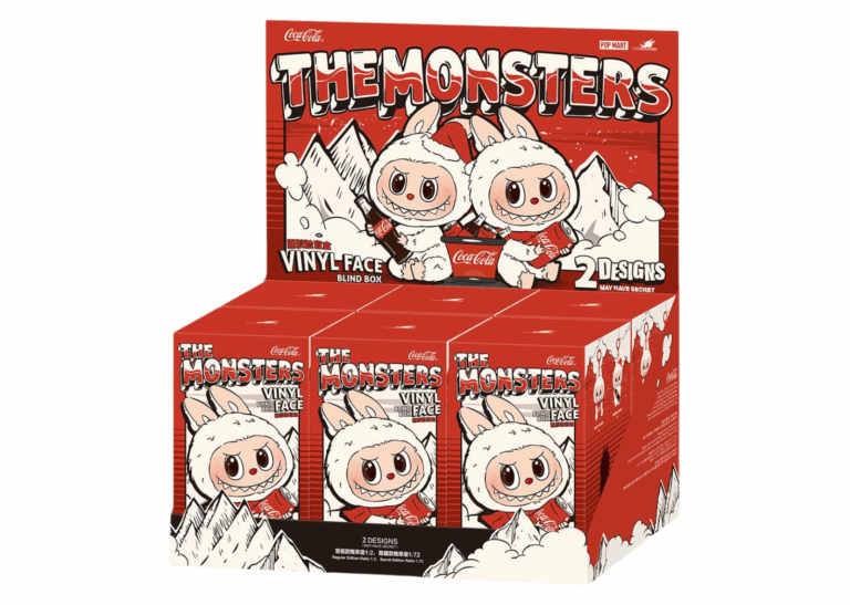 pop mart labubu the monsters coca cola series vinyl face sealed case (6 blind box)