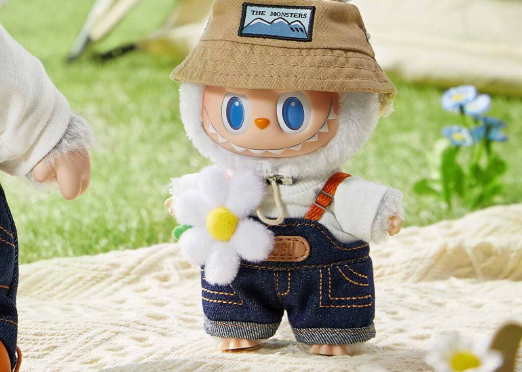 Pop Mart Labubu The Monsters Fall In Wild Vinyl Plush Doll Pendant