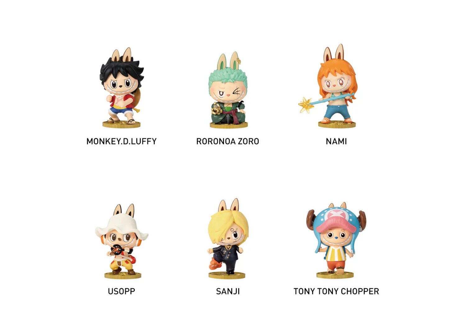 pop mart labubu the monsters x one piece series sealed case (12 blind boxes)
