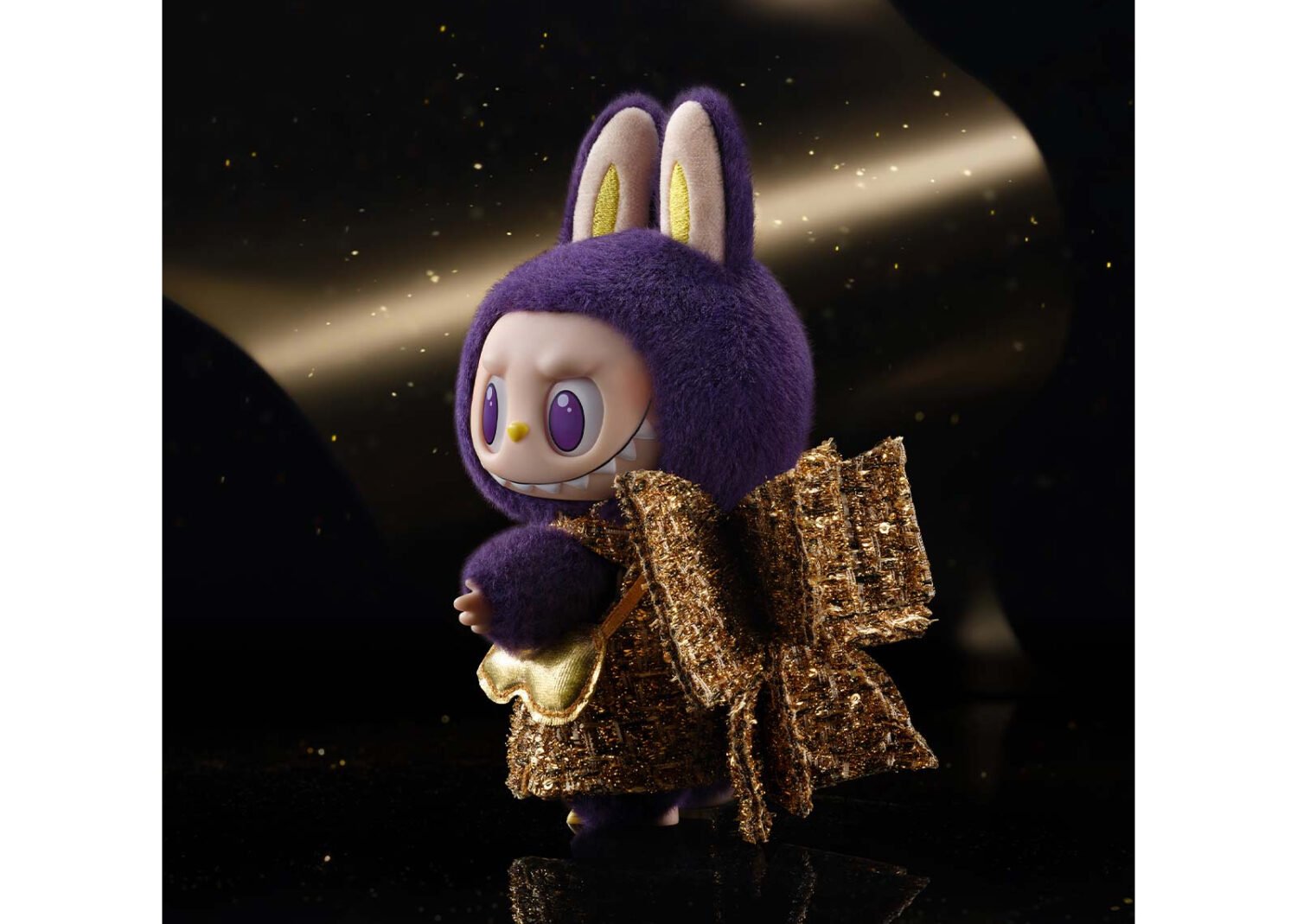 pop mart labubu x pronounce wings of fortune vinyl plush hanging card