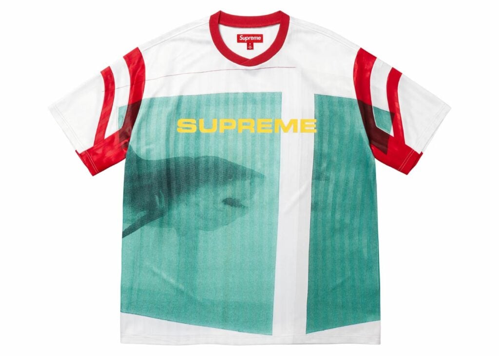 ウェア Supreme x Damien Hirst Soccer Jersey Supreme Damien Hirst Soccer Jersey White - SS25KN21-WHITE