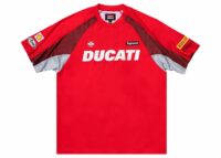 supreme ducati soccer jersey red