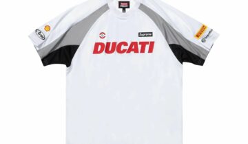 Supreme Ducati Soccer Jersey White