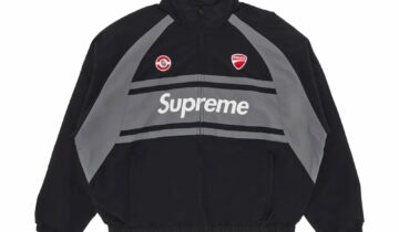Supreme Ducati Track Jacket Black