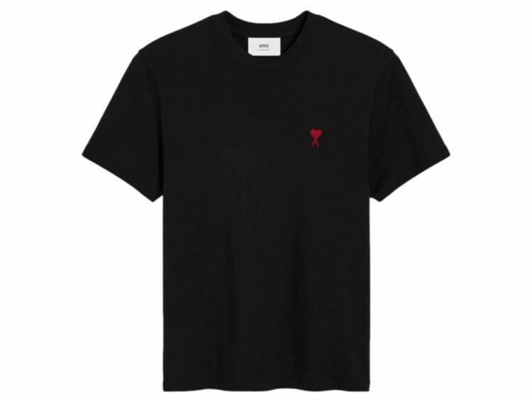 ami paris ami de coeur t shirt black (2025)