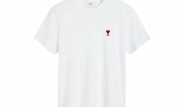 Ami Paris Ami De Coeur T-Shirt White (2025)