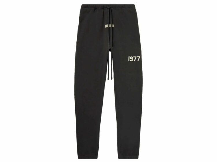 fear of god essentials elasticized cuffs 1977 sweatpants iron