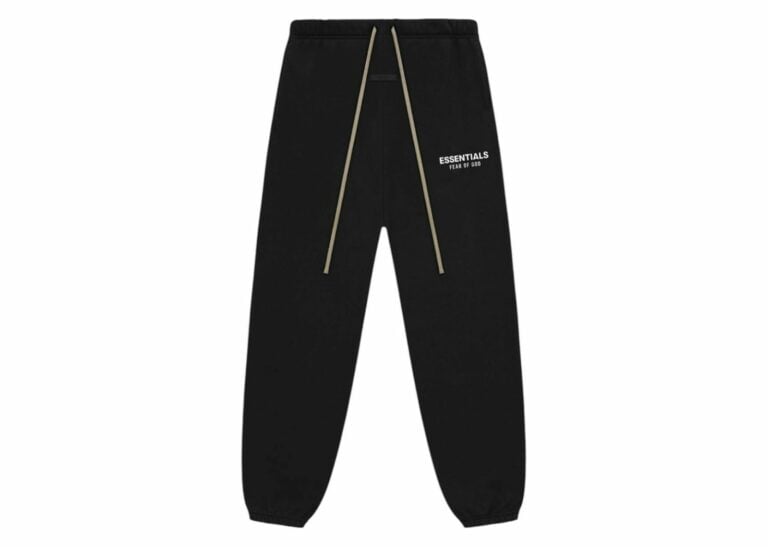 Fear of God Essentials Fleece Essential Sweatpant (FW24) Black