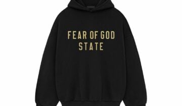 Fear of God Essentials Fleece Hoodie Black