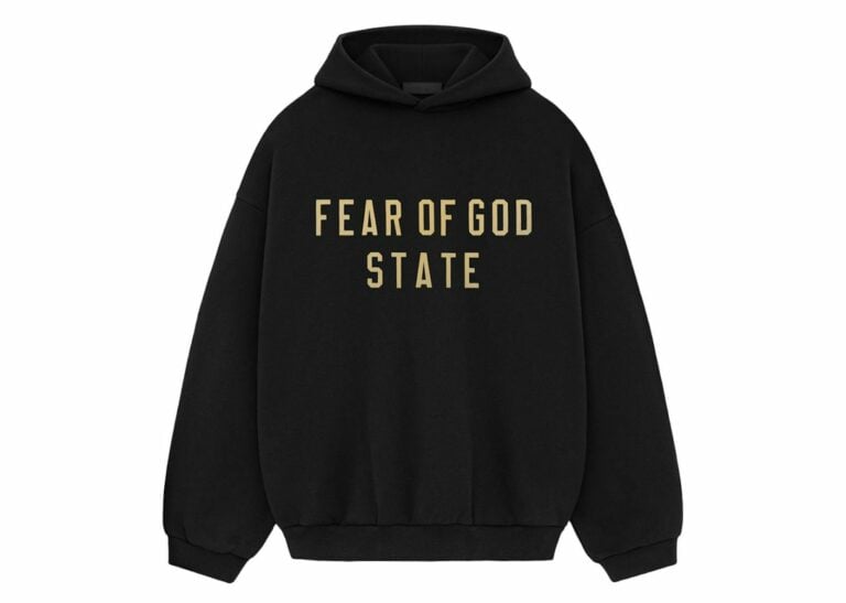 Fear of God Essentials Fleece Hoodie Black