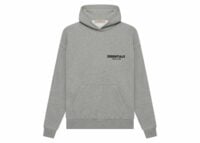 fear of god essentials hoodie (2022) dark oatmeal