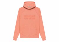 Fear of God Essentials Hoodie Coral