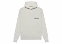 fear of god essentials hoodie light oatmeal