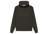 Fear of God Essentials Hoodie Off Black
