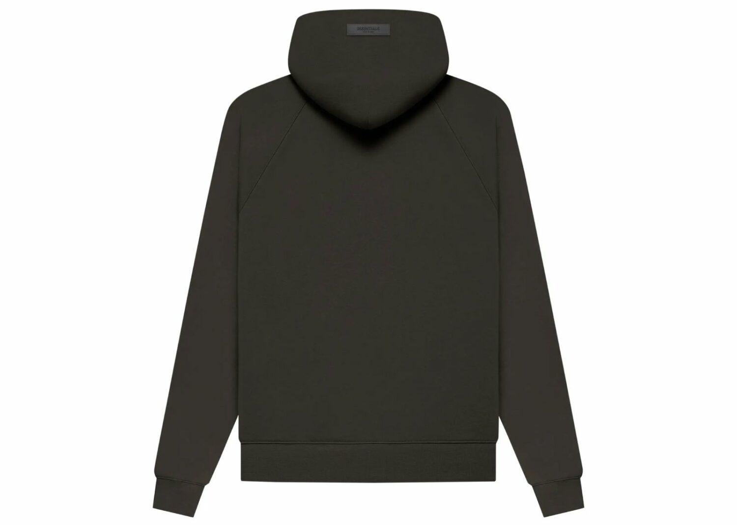 fear of god essentials hoodie off black2